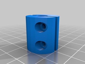 5mm 14-20 coupler parts customized 3d print model - Mito3D