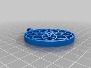 9 pointed pendant jewelry customized 3d print model - Mito3D
