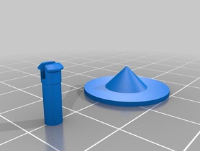 my customized parametric spinning top mechanical toys 3d print model - Mito3D
