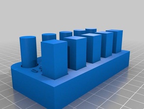 clearance tolerance test 3d printing tests 3d print model - Mito3D