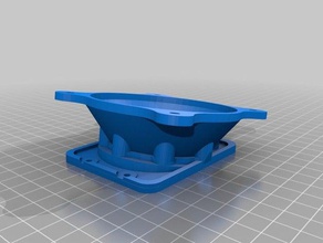 ángulo printrbot 80mm extrusor del ventilador 3d de la impresora accesorios Ventilador simple metal 3d print model - Mito3D