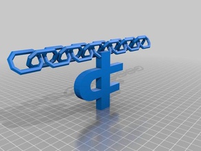 flux pavillion necklace signs logos dj edm 3d print model - Mito3D