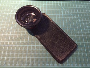 olympus balık uydurma iphone 6 vaka gözü lens mobil 3d print model - Mito3D