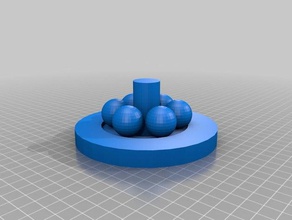 cojinete de bolas cola impresión alimentación 3d la impresora partes rodamiento 3d print model - Mito3D