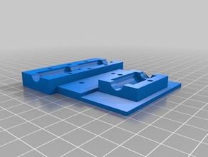 prusa i3 x-taşıma zip bağları 3d yazıcı parçaları 3d print model - Mito3D