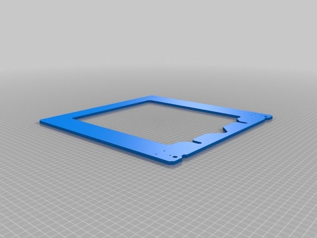 frame prusa i3 basic 3d printers autodesk inventor 3D print model - Mito3D