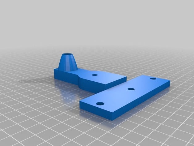 i3v axis support filament dispense 3d printer parts 3D print model - Mito3D
