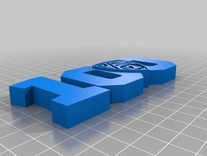 pac-12 centennial logo signs logos athletics college conference networks pac12 sports 3d print model - Mito3D