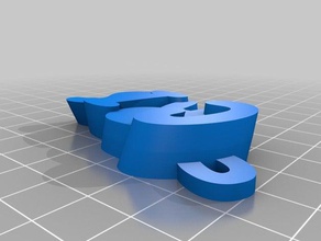nombre 3d cris organization customized 3d print model - Mito3D
