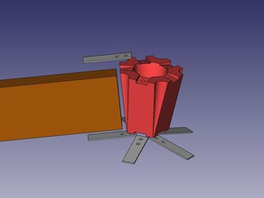 geodome 3v palete não testado apenas a idéia ao ar livre jardim 3d print model - Mito3D