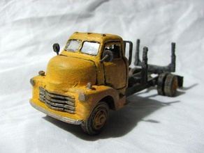 1949 chevy coe registro de camiones vehículos chevrolet camión 3d print model - Mito3D