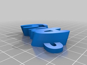 amy organizzazione personalizzato 3d print model - Mito3D