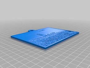 faro point judith 2d art personalizado 3d print model - Mito3D