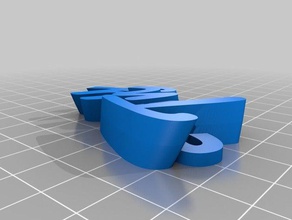 tony organização personalizado 3d print model - Mito3D