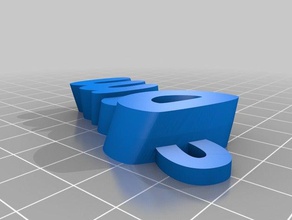 dom organização personalizado 3d print model - Mito3D
