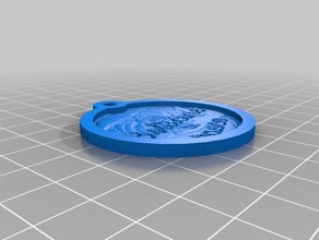 ciondolo litofania bollicine di vasco llaveros personalizado 3d print model - Mito3D