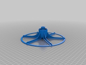 my customized little stuff carousel -- parametric remix organization 3d print model - Mito3D