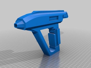romulan disruptor de star trek props 3d print model - Mito3D