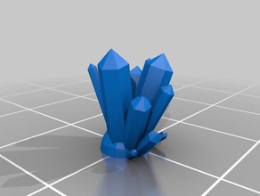 tothite di cristallo oggetti scena personalizzato 3d print model - Mito3D