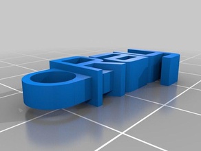 ray organización personalizado 3d print model - Mito3D