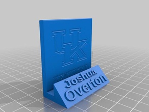 mr overtons card holder 3d printing 3d print model - Mito3D
