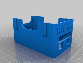 smooth ramps 14 enclosure 3d printer accessories box case rostock 3d print model - Mito3D