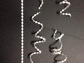 mm jiletli tel sahne dikenli kablo razorwire 3d print model - Mito3D