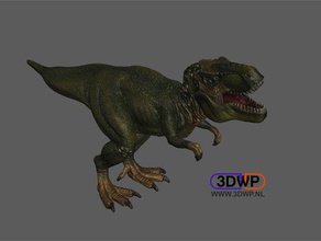 tyrannosaurus rex beeldje 3d-scan scans replica ' s artec dino dinosaurus scanner sculptuur 3d print model - Mito3D