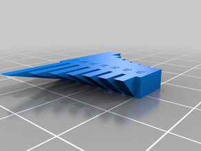il mio personalizzato sbalzo stampa di prova 3d la test 3d print model - Mito3D