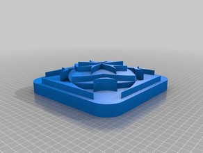offset arte 3d print model - Mito3D