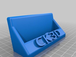 titular bussines cartões 3d a impressora os acessórios bussiness 3d print model - Mito3D