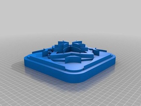 deslocamento de arte rev 2 3d print model - Mito3D