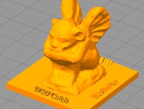 gargoyle heykeller 3d print model - Mito3D