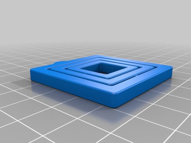 gimble trousseau de clés décor 3D print model - Mito3D