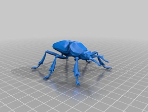 minyatür beetle models 15mm 25mm 28mm beast creature dnd fantasy monster mount multiverse myth rpg tabletop war wargame wargaming warhammer 3d print model - Mito3D