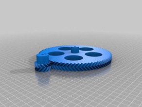 parametric gears 3d printer extruders customized 3d print model - Mito3D