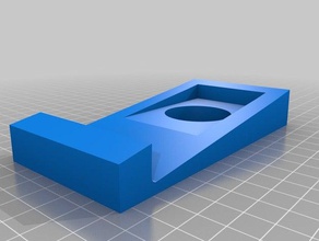 anneau de sonnette porte plaque base gadgets 3d print model - Mito3D
