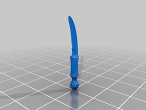 locke dagger v1 costume 3d print model - Mito3D