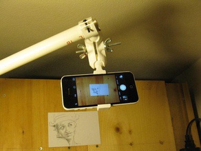 rotule de téléphone montage la monture trépied caméra customizer stand 3d print model - Mito3D