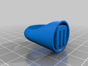 mijn maat power ring persoonlijkheid quiz editie kostuum 3d print model - Mito3D