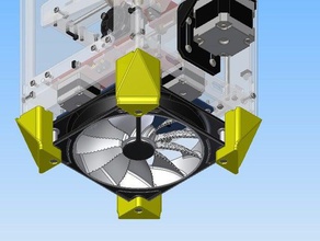 sistema di ventilazione fabrikator mini tinyboy 3d la stampante parti 3d print model - Mito3D