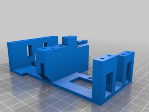 hk15298 simple servo bed inmoov robotics forarm robservobed rob 3d print model - Mito3D