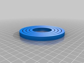 4 circulos girat&oacuterios mecânico brinquedos personalizado 3d print model - Mito3D