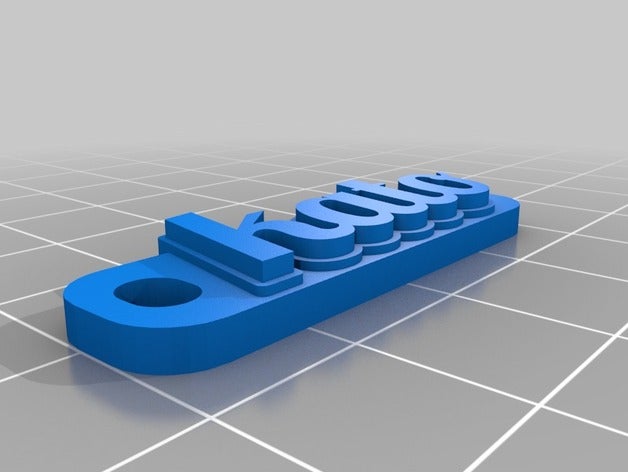 kato organización personalizado 3D print model - Mito3D