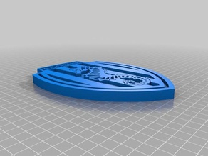 cesena soccer italy logo gadgets 3d made 3d print model - Mito3D