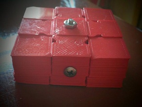 grasso puzzle del cubo i magico rubiks cube twisty 3d print model - Mito3D