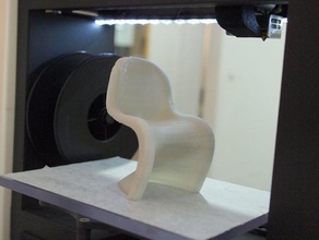 de moderne biologische stoel inrichting 3d print model - Mito3D
