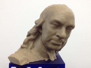 oliver cromwell busto la gente 3d print model - Mito3D