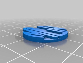marla monogram pendant jewelry customized 3d print model - Mito3D