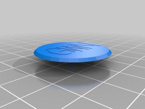 golf ball marker-gwn sport all'aperto personalizzato 3d print model - Mito3D